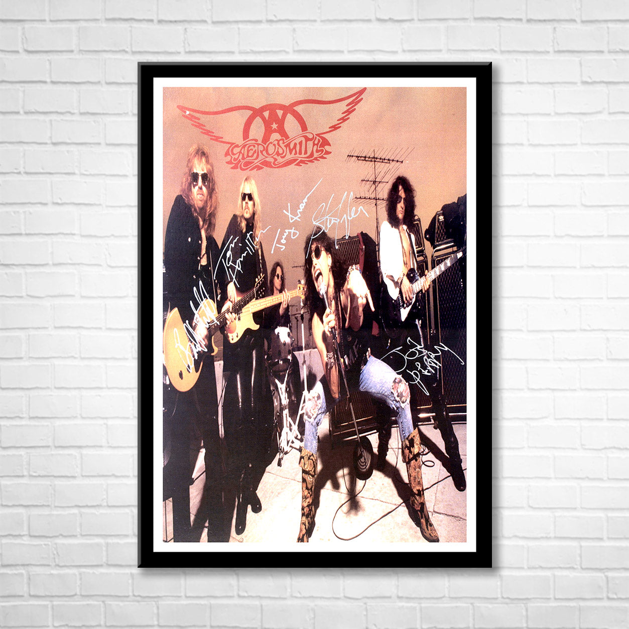 Classic Rock AEROSMITH Framed Reproduction Poster