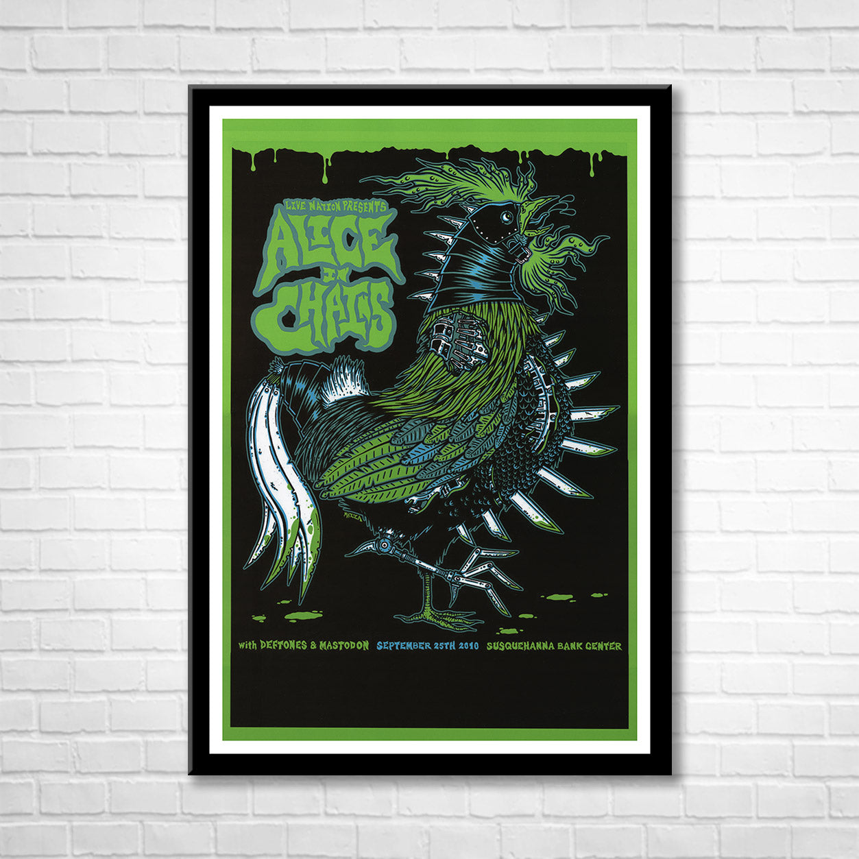 Classic Rock ALICE IN CHAINS Framed Reproduction Poster