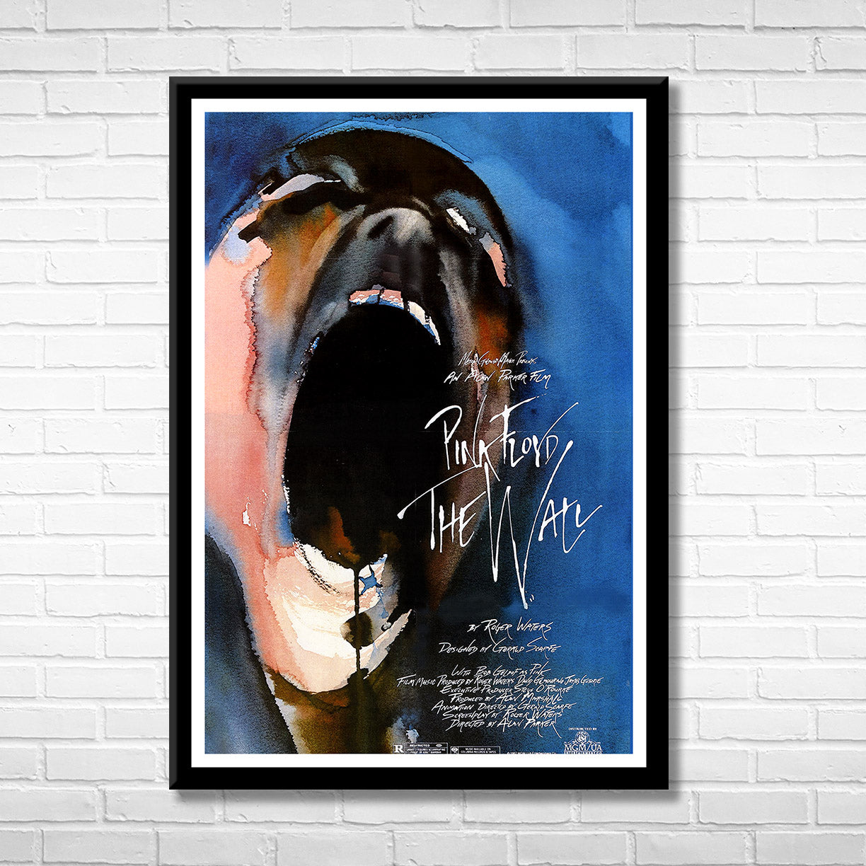 Classic Rock PINK FLOYD - THE WALL II Framed Reproduction Poster