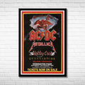 AC/DC - METALLICA - MOTLEY CRUE -MONSTERS OF ROCK