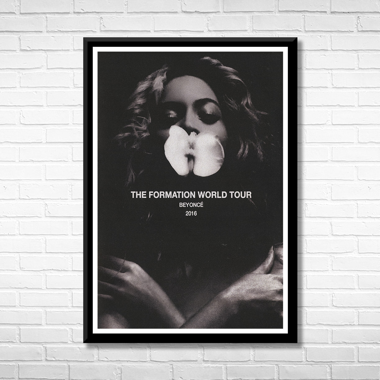 Classic Pop Beyoncé The Formation World Tour Framed Music Poster
