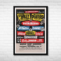 Chuck Berry and Bill Haley Revue Framed Music Poster