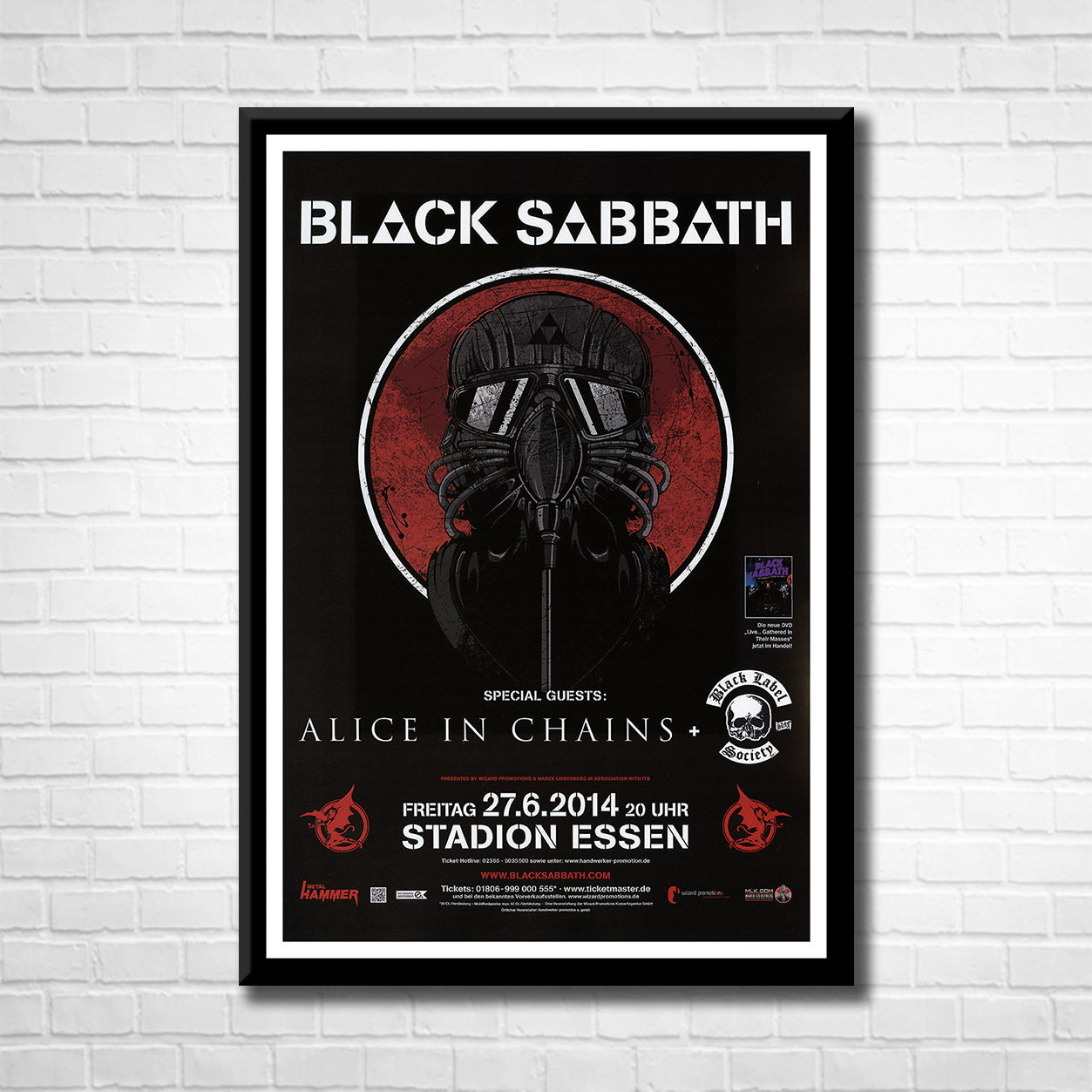 BLACK SABBATH FEATURING ALICE IN CHAINS — STADION ESSEN 2014