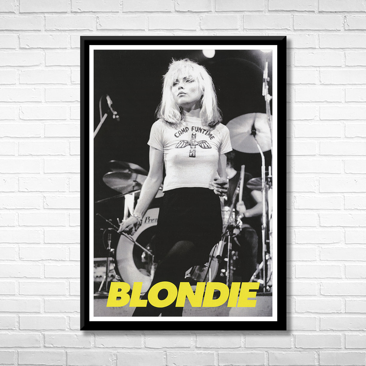 Classic Rock Blondie I Framed Music Poster