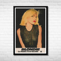 Classic Rock Blondie on Private Stock Records Framed Music Poster