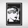 Classic Rock Blondie Framed Music Poster