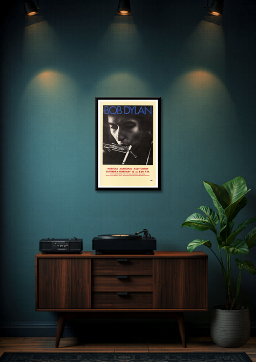 BOB DYLAN - Norfolk Municipal Auditorium