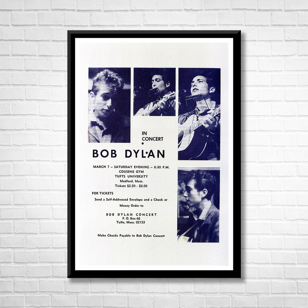 BOB DYLAN - Tufts University 1964