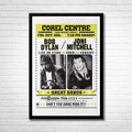 BOB DYLAN and JONI MITCHELL - COREL CENTRE 1993