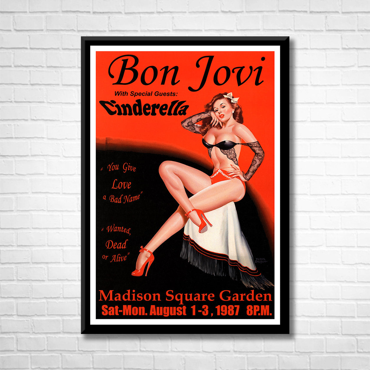 BON JOVI - Madison Square Garden 1987