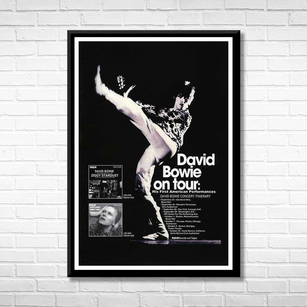 DAVID BOWIE - FIRST AMERICAN TOUR