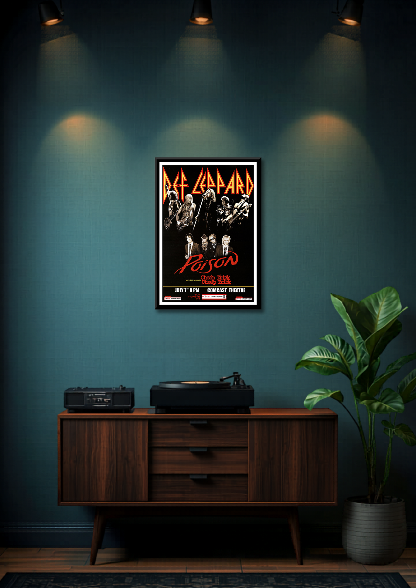 DEF LEPPARD and POISON