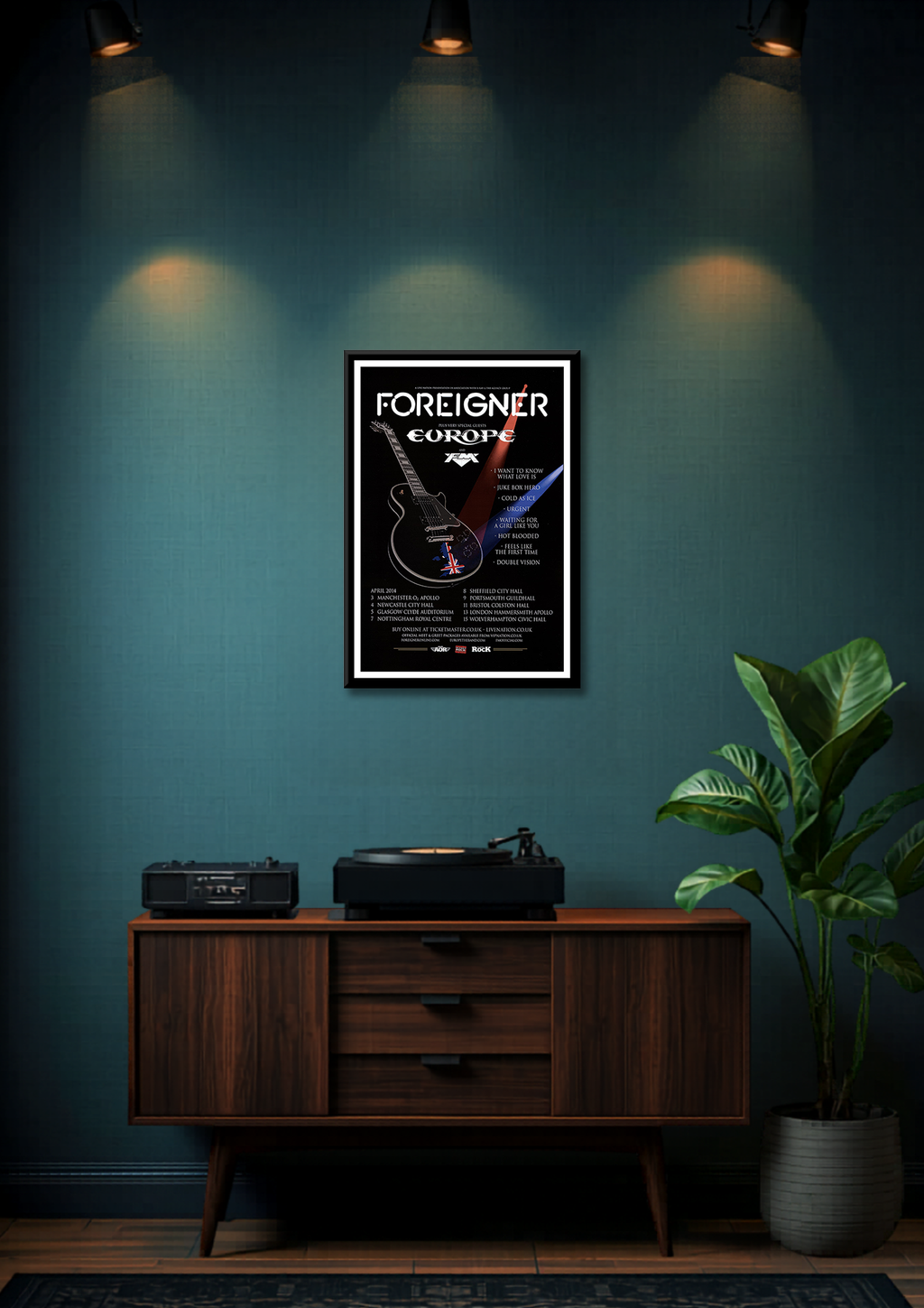 FOREIGNER - EUROPEAN TOUR