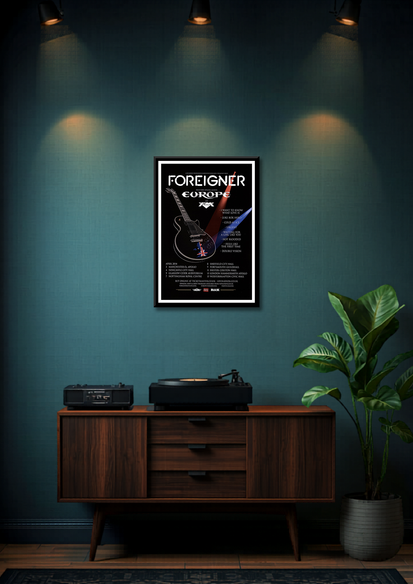 FOREIGNER - EUROPEAN TOUR