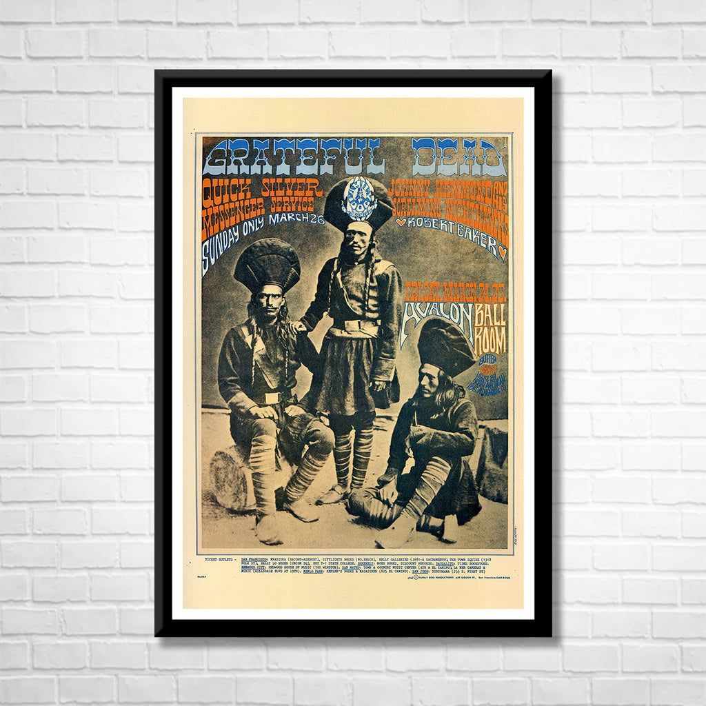 GRATEFUL DEAD and QUICKSILVER AVALON BALLROOM