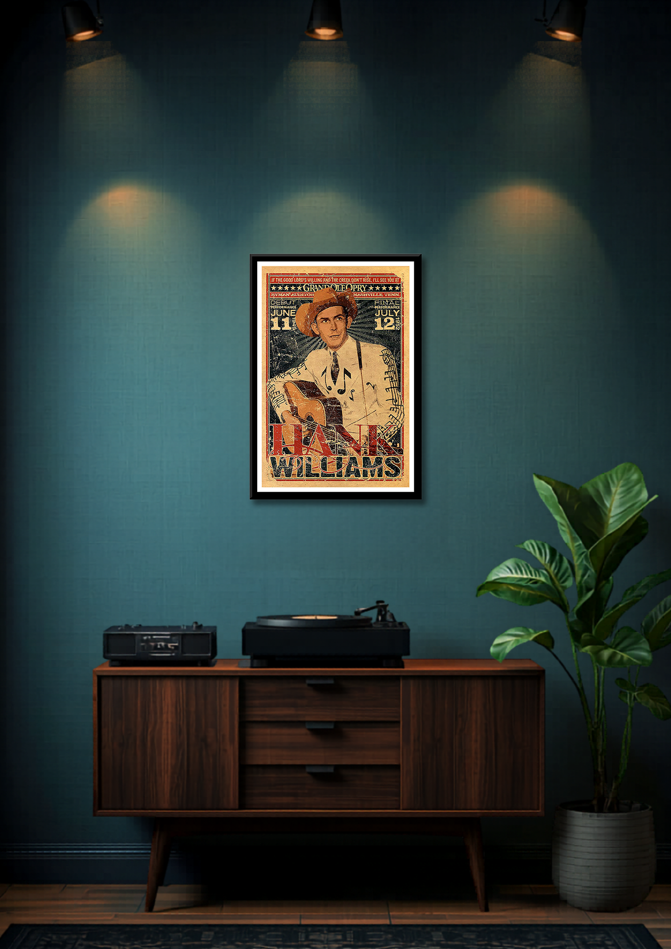 HANK WILLIAMS at the GRAND OLE OPRY