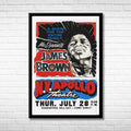 James Brown at the Apollo Theater Framed Music Poster