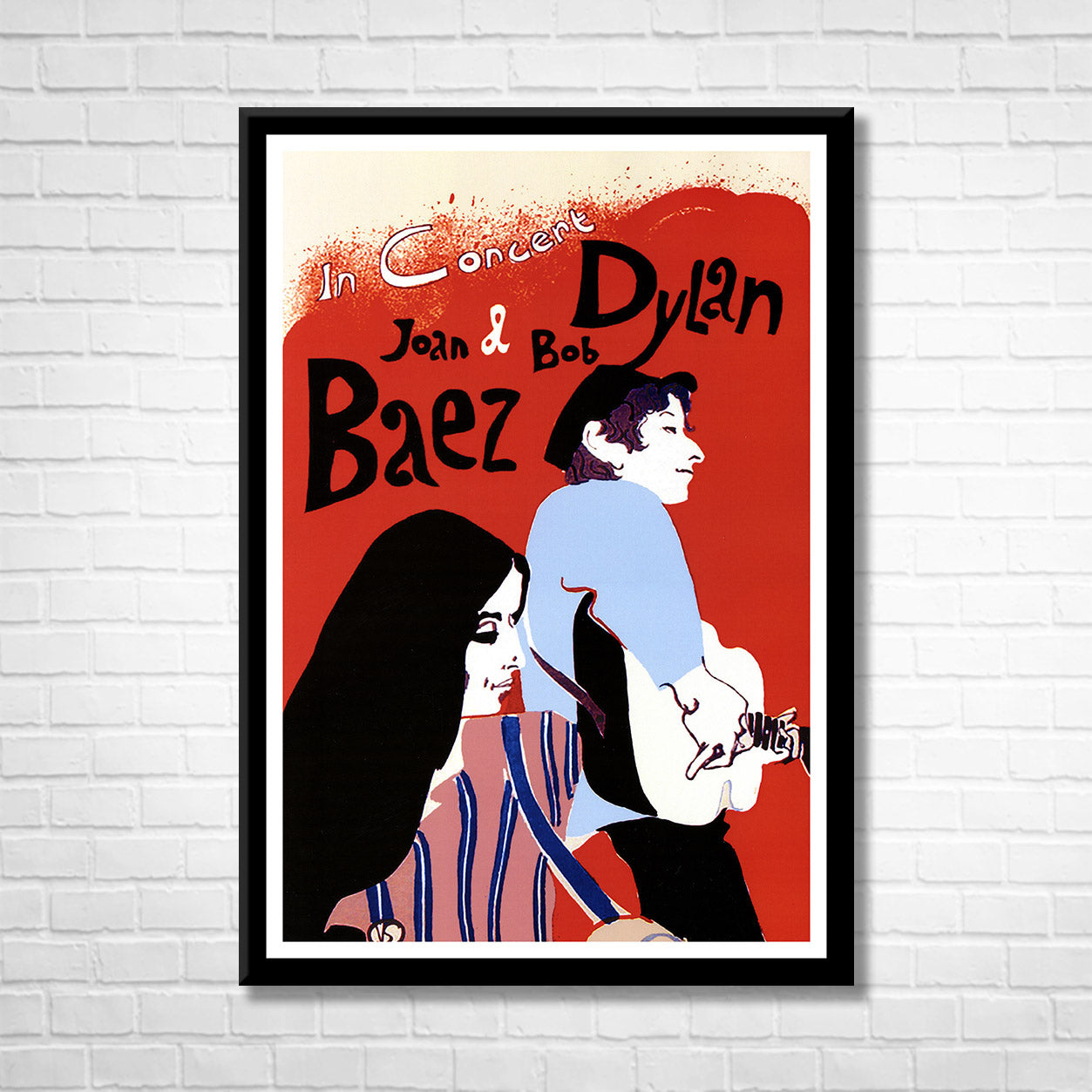 JOAN BAEZ and BOB DYLAN