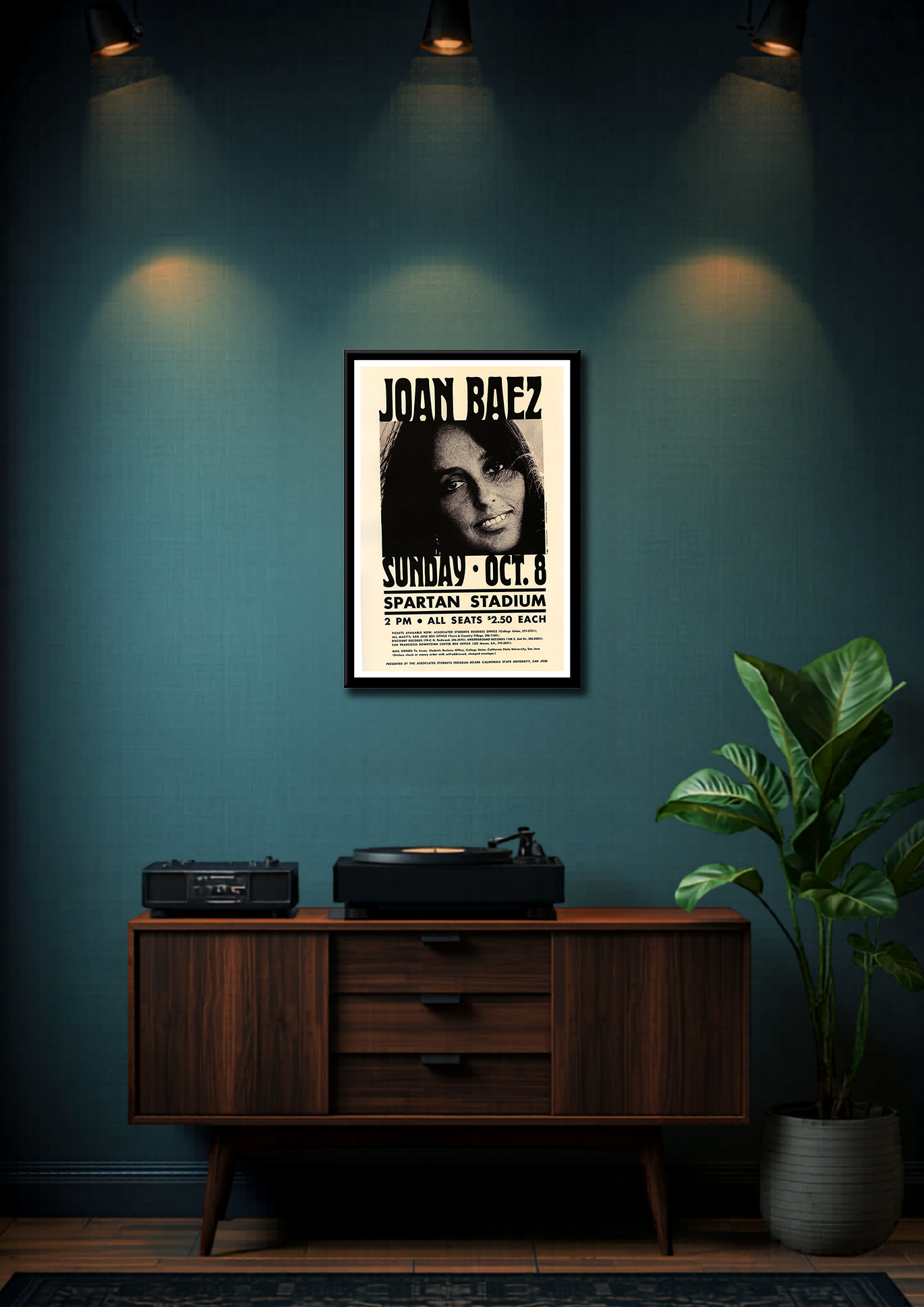 JOAN BAEZ - SPARTAN STADIUM 1972