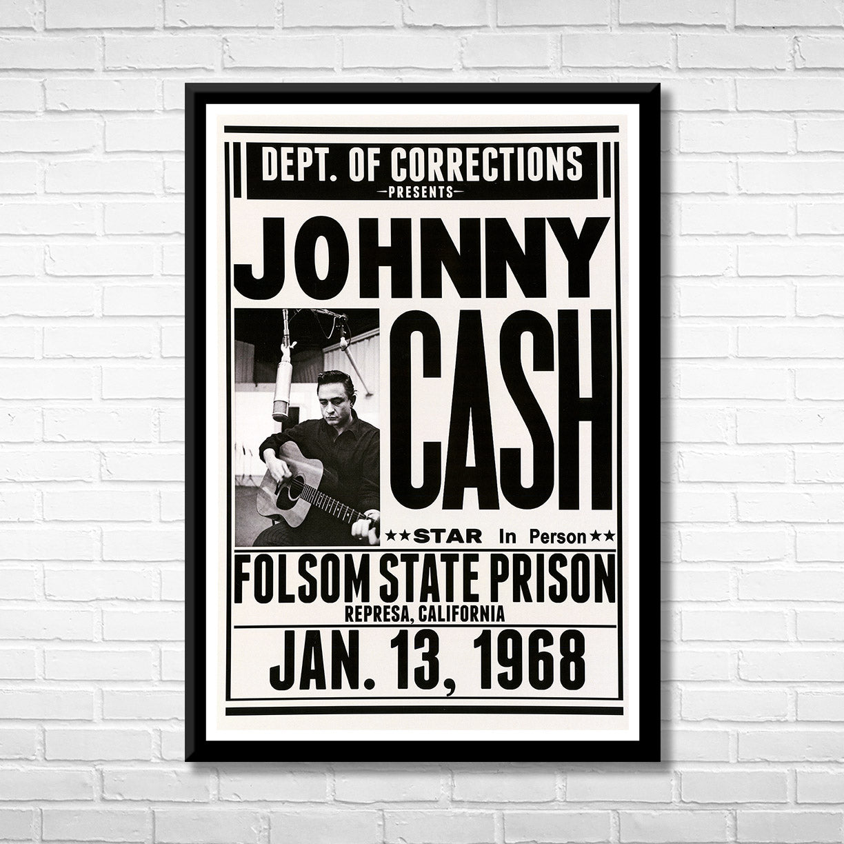 JOHNNY CASH - FOLSOM STATE PRISON, 1968