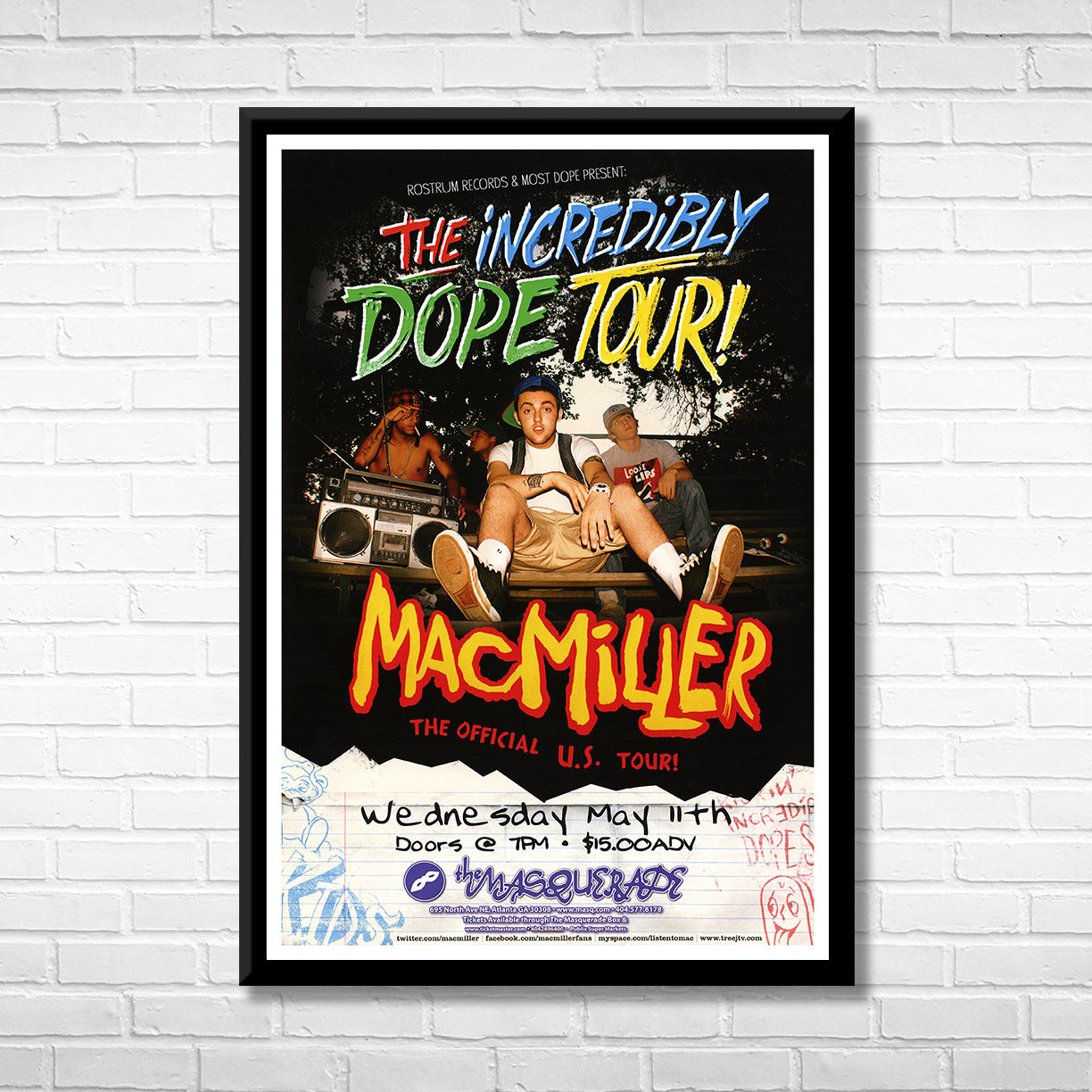 MAC MILLER - THE INCREDIBLE DOPE TOUR
