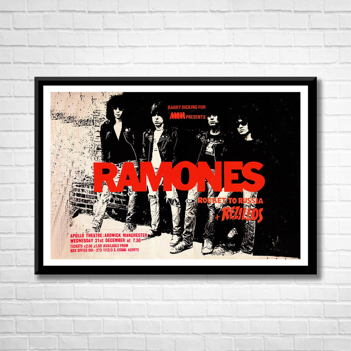 Ramones - Apollo Theatre, Manchester