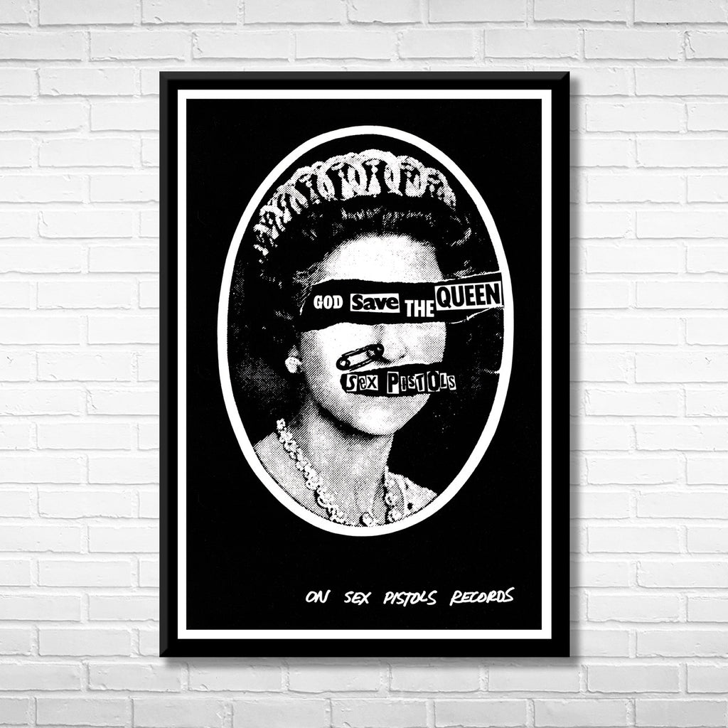 Sex Pistols - God Save the Queen (B&W)