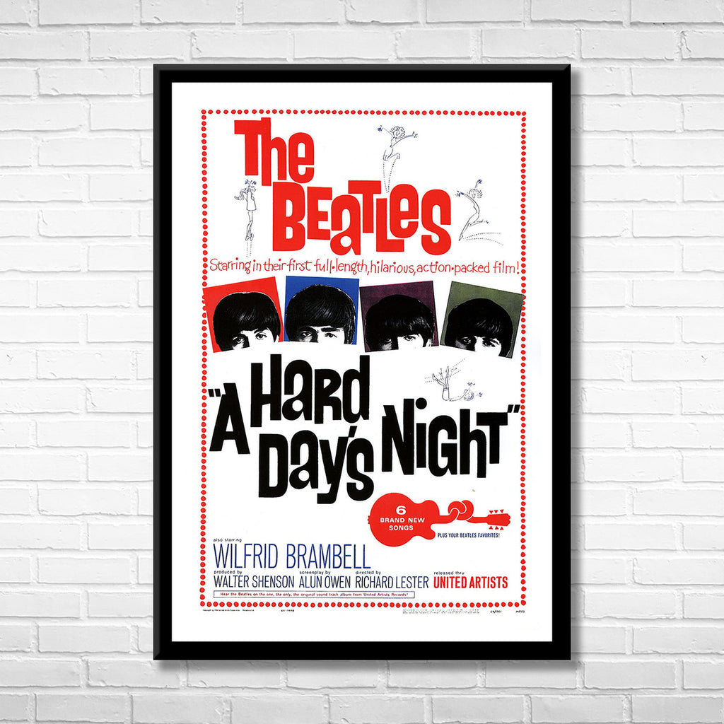 THE BEATLES - A HARDS DAY'S NIGHT
