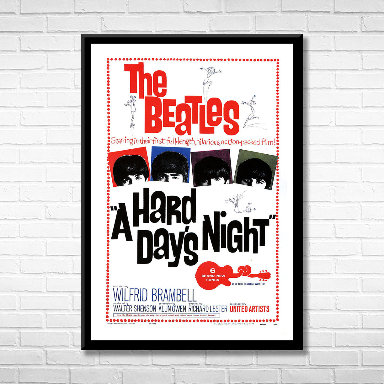 THE BEATLES - A HARDS DAY'S NIGHT