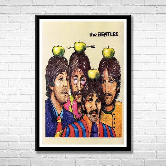 Classic Rock THE BEATLES Framed Reproduction Poster