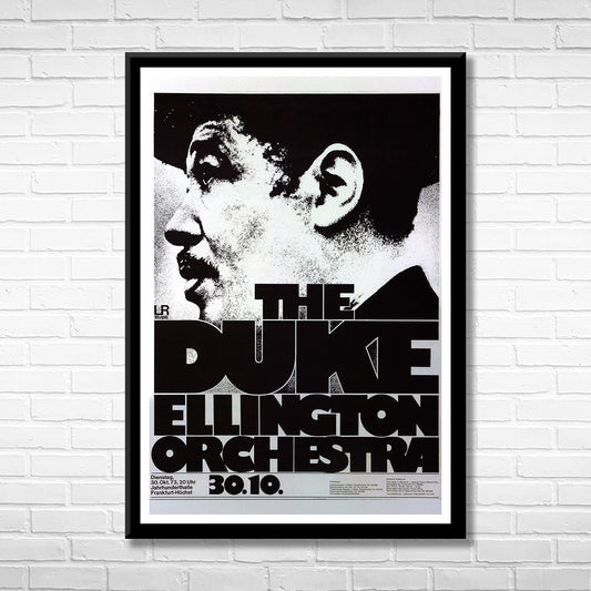 Classic Jazz THE DUKE ELLINGTON ELLINGTON ORCHESTRA Framed Reproduction Poster